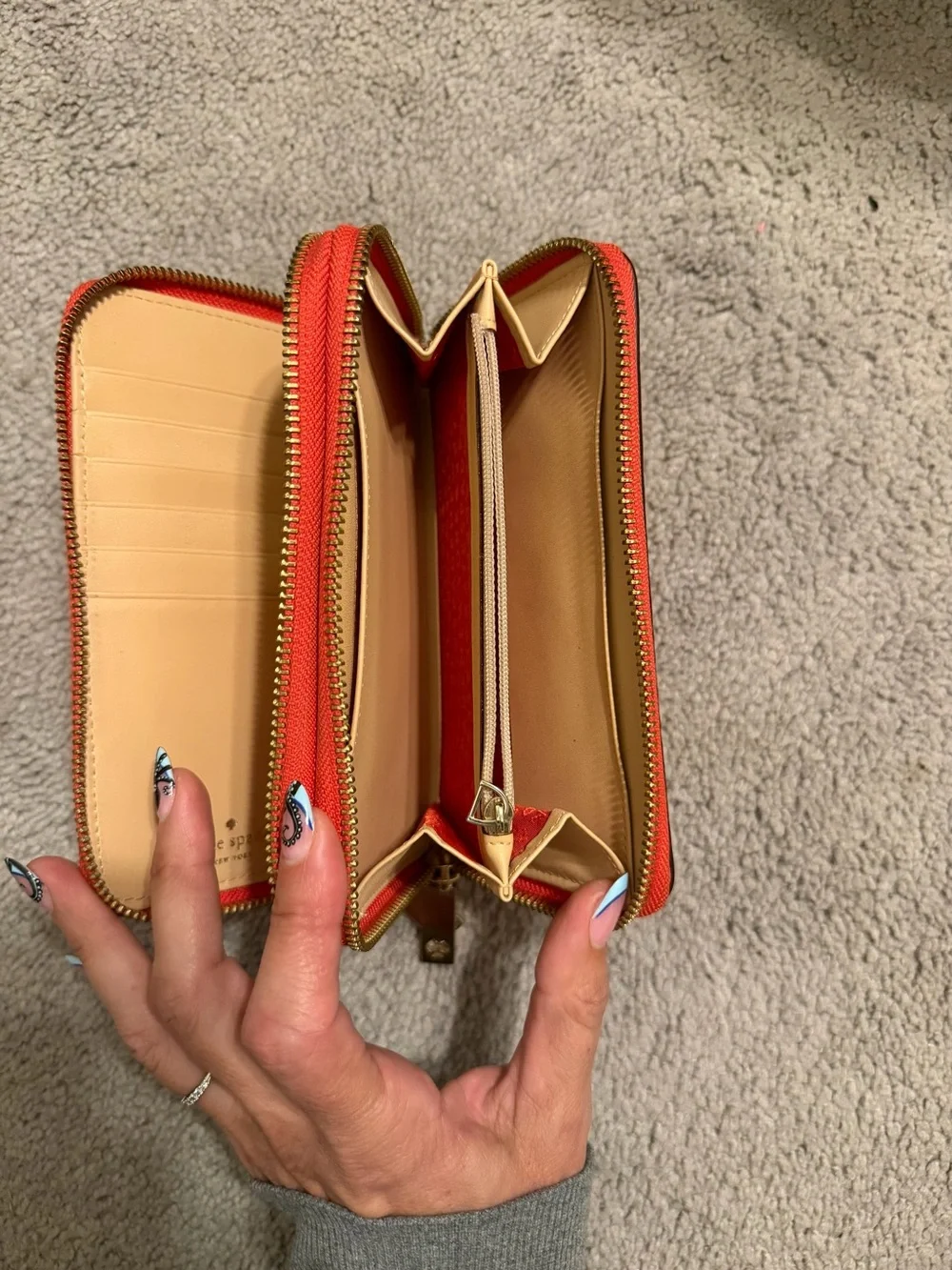 kate spade compact zip